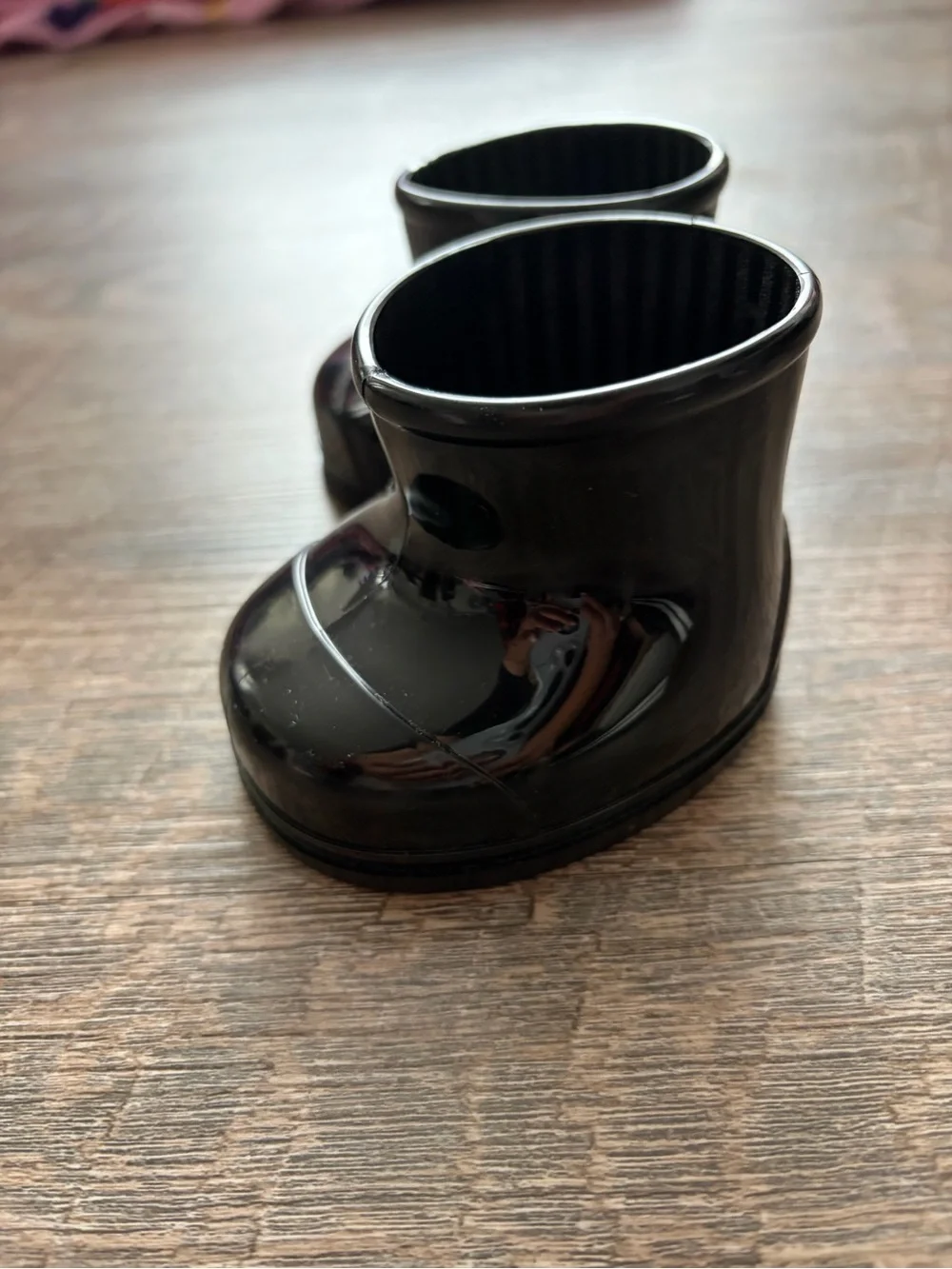 Build A Bear Black Rain Boots